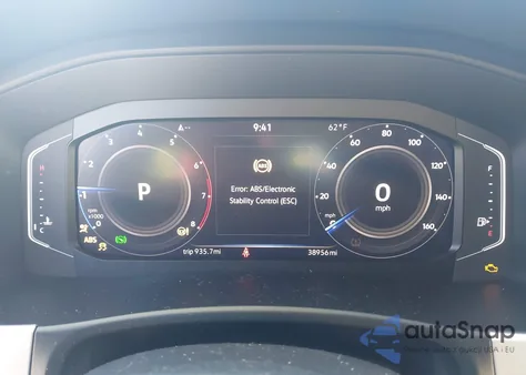 2022 Volkswagen Atlas Cross Sport 3.6L V6 Se W/Technology из США, поврежденный, VIN 1V2WE2CA6NC217021